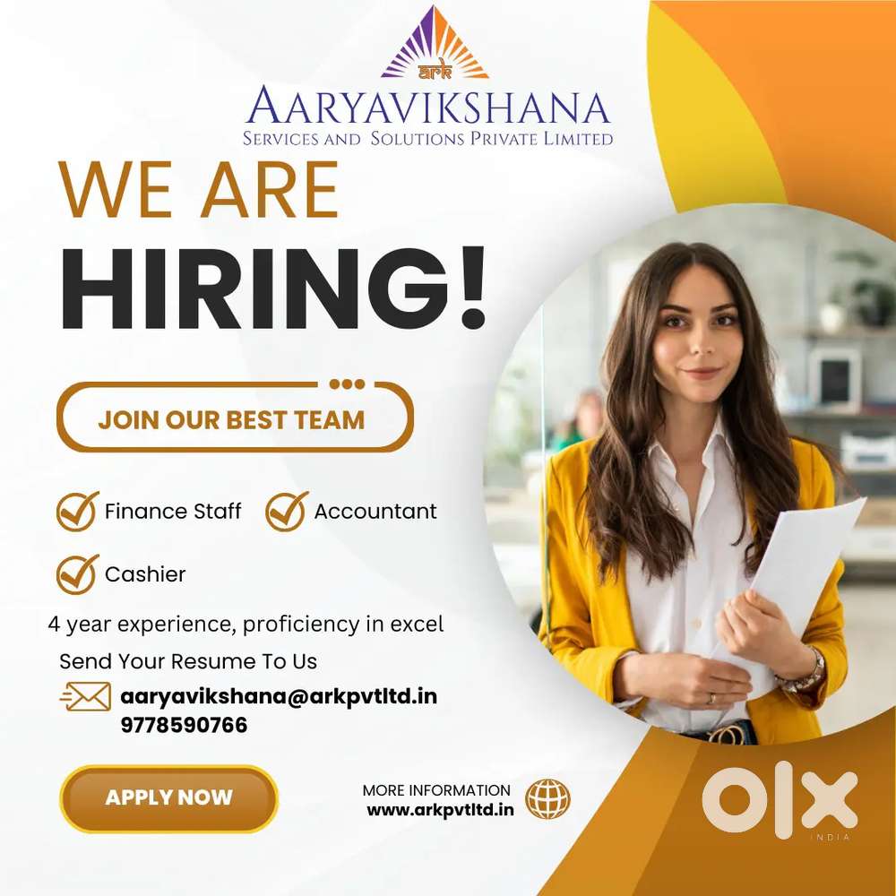 We are hiring accountant
