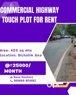 COMMERCIAL PROPERTY FOR RENT, BICHOLIM, @₹25000/MONTH