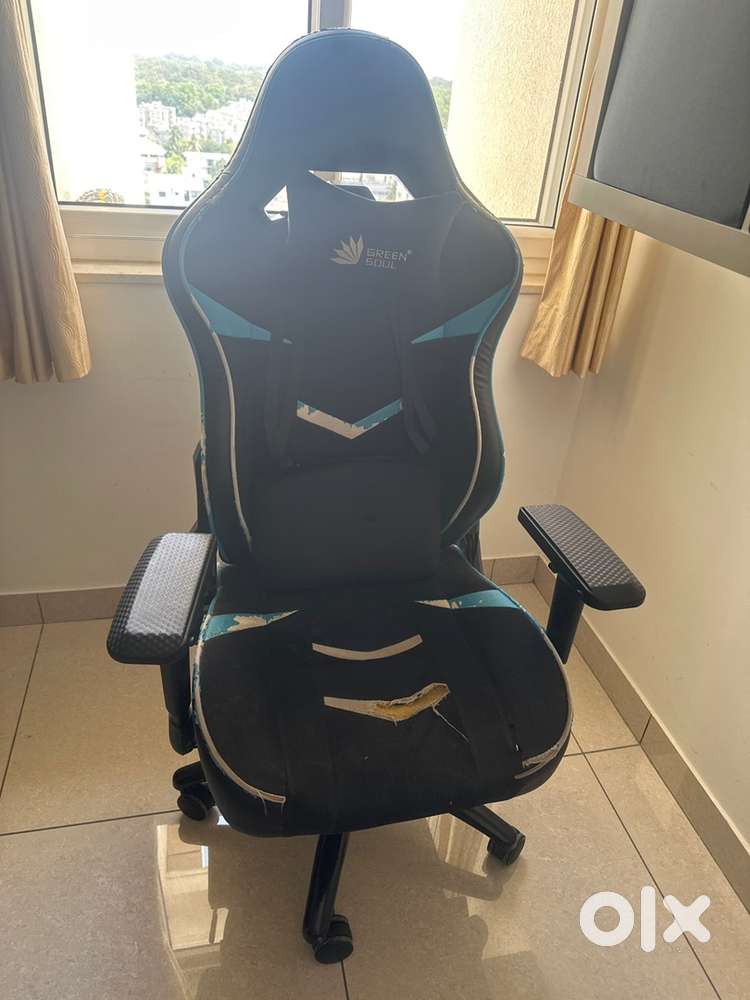 Green soul gaming chair