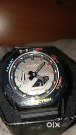 G shock  rainbow belted watch