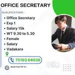 Hiring  OFFICE SECRETARY