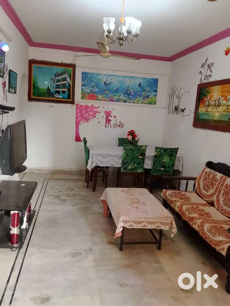 2 bhk furnished flat available in caranzalem