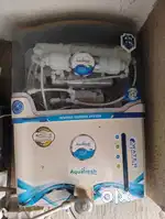 AquaFresh COPPER MINERAL 15 L RO+UV+TDS WaterPurifier (White,Blue)