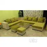 Only Today buy new sofa 8500, L type sofa 13990/-