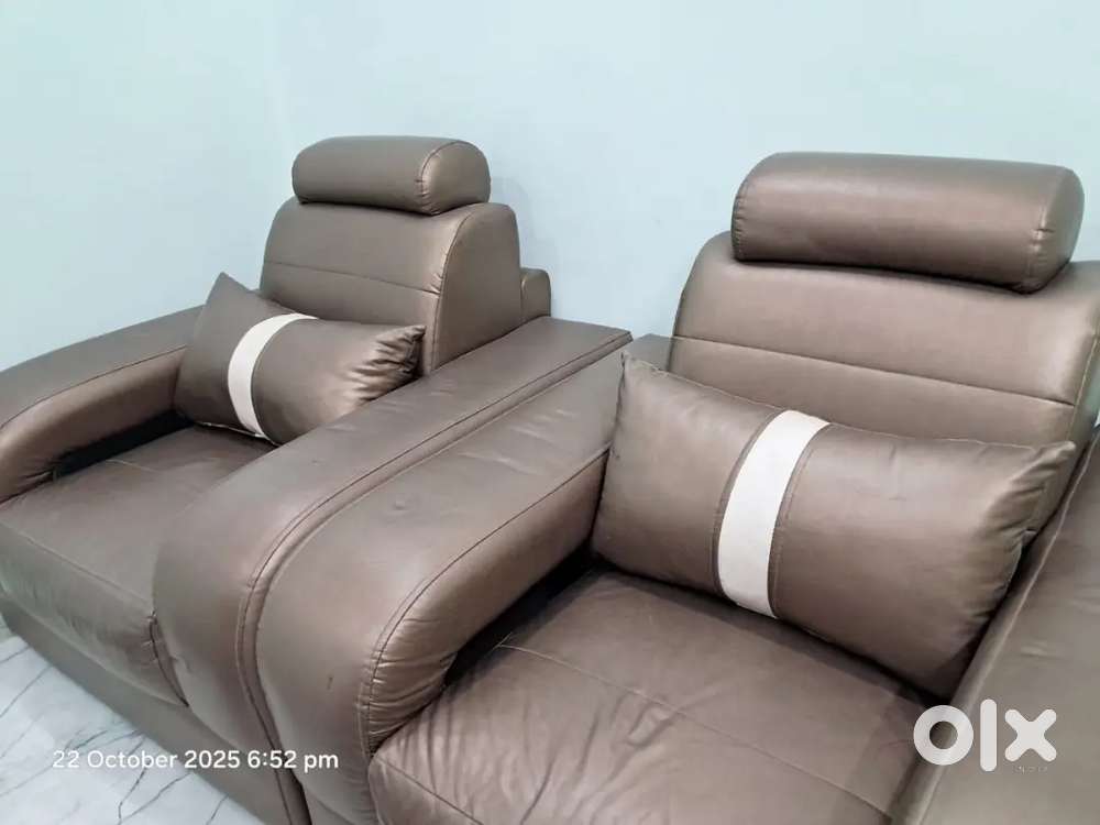 Leather sofa in a good condition