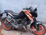 KTM 125 DUKE 2019 kilometr driven-20600 One hand bike top condition