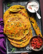 Thapla paratha roti