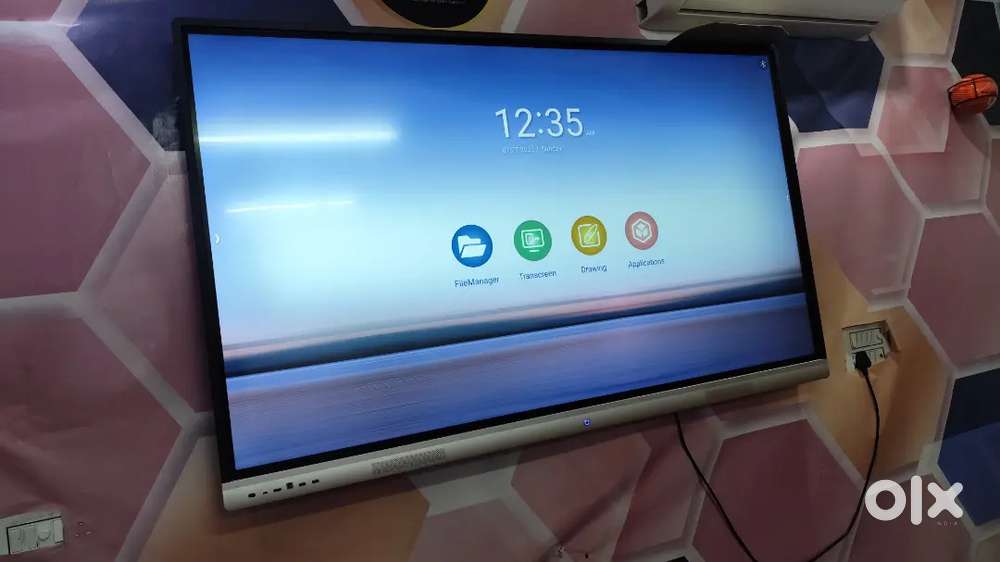 Digital pannal and furnished classroom at Gopalpura