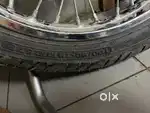 Classic 350 rear and front spoke wheels set