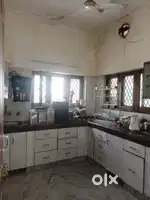 Indipendent 2bhk fully furnished flat om city indresh hospital pass