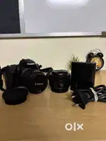 Canon 200D (Rebel SL2) + 50mm Lens + Accessories