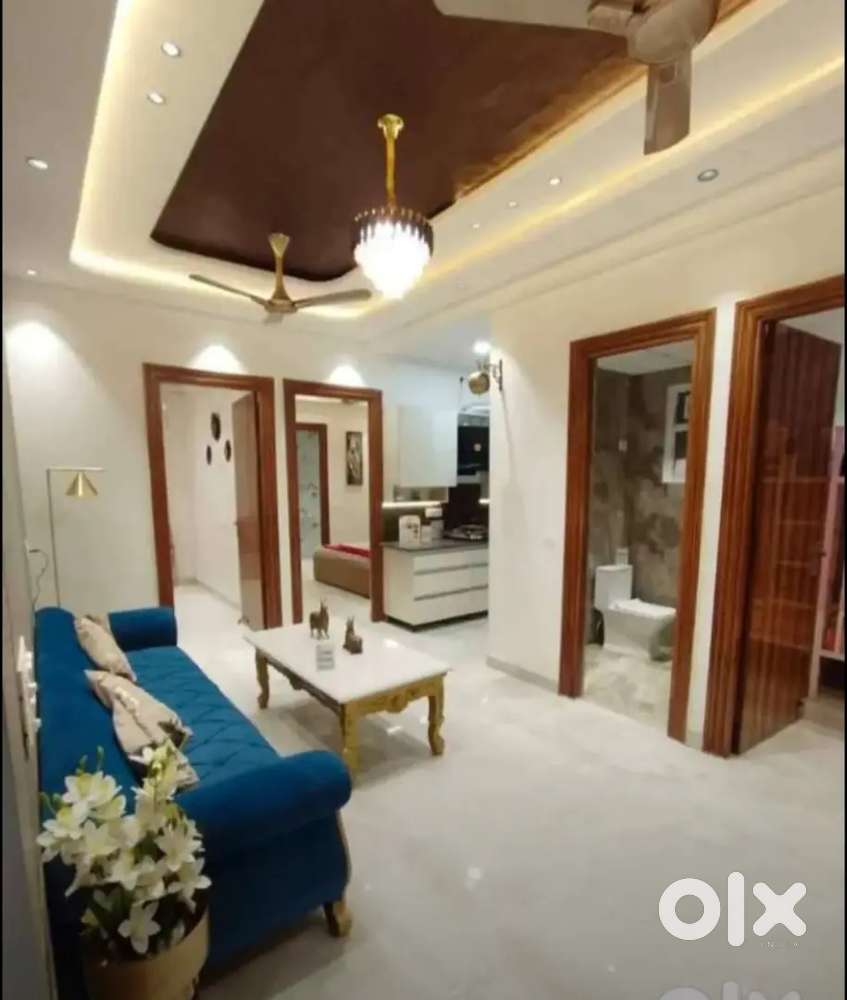 2bhk semi furnished flat orchid prime society fresh flat