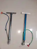 2 Hi speed bicycle and football aur pump (Stainless steel)