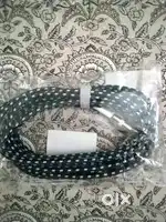 Jusrez JAG130BK guitar cable black and blue