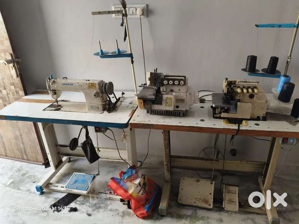 Jack overlock machine