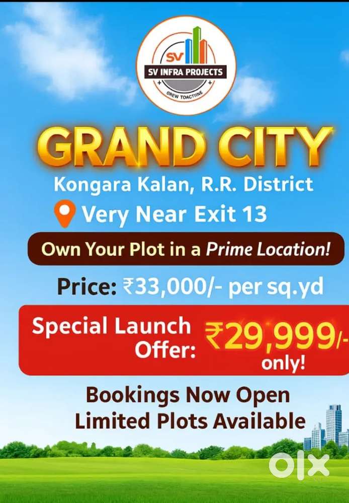 Premium Villa Plots for Sale  TG RERA Approved  SV Infra Projects