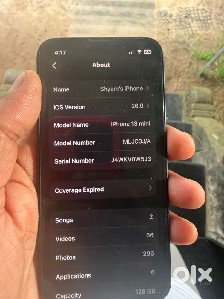 Iphone 13 mini 128 bh 96