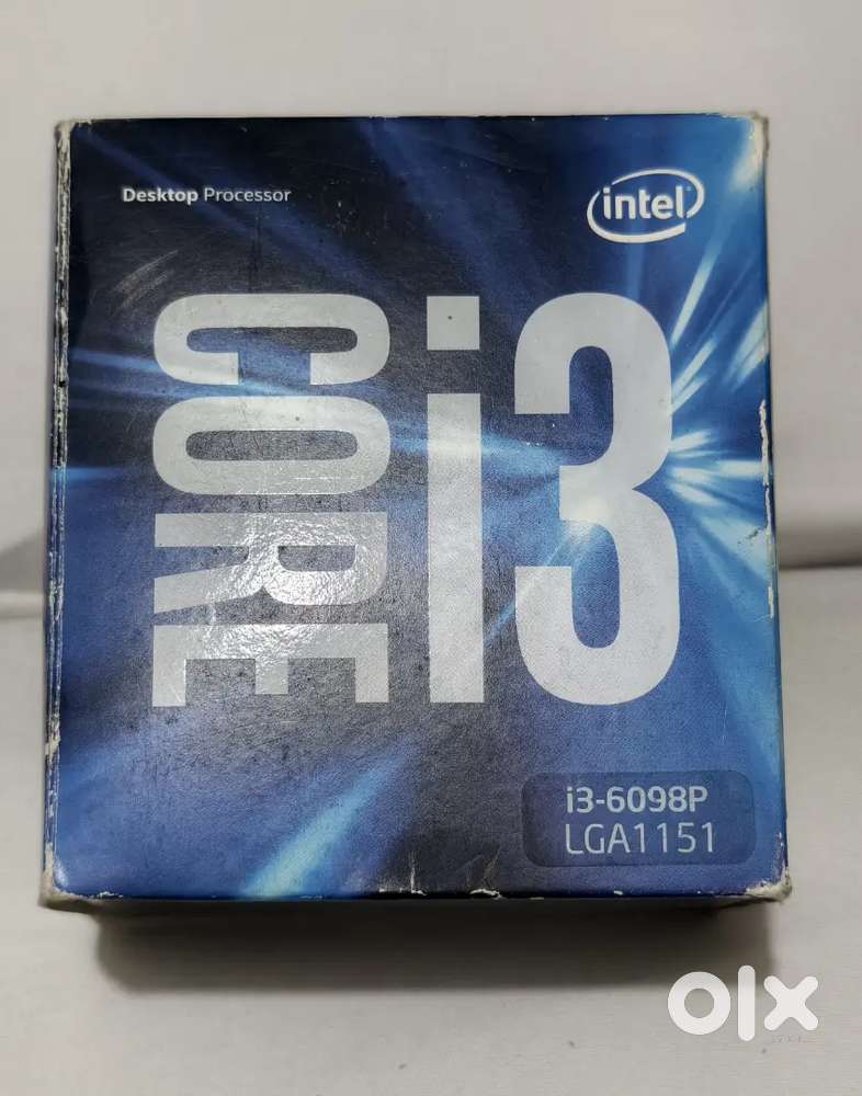 Intel Core i3 6th Gen Processor with Org fan