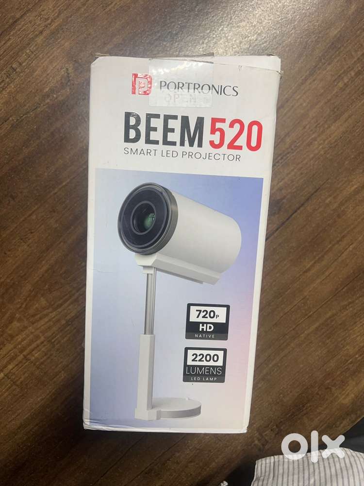 projector beem 520 portronics one time used