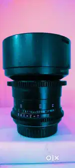 CANON EF MOUNT SAMYANG CINE LENS 14mm f3.1 AS IF ED UMC Wideangle Lens