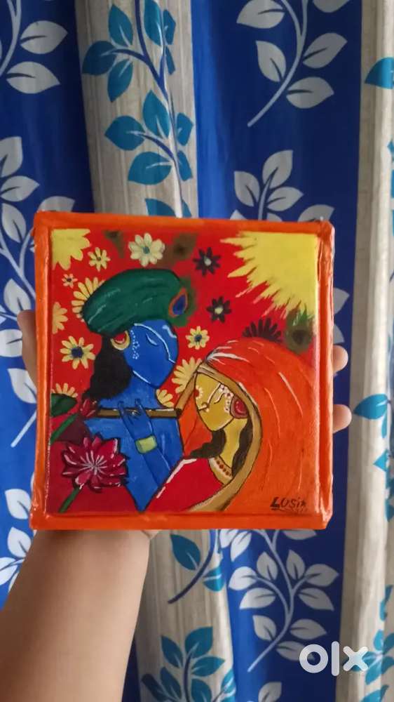 Radha & krishna panting