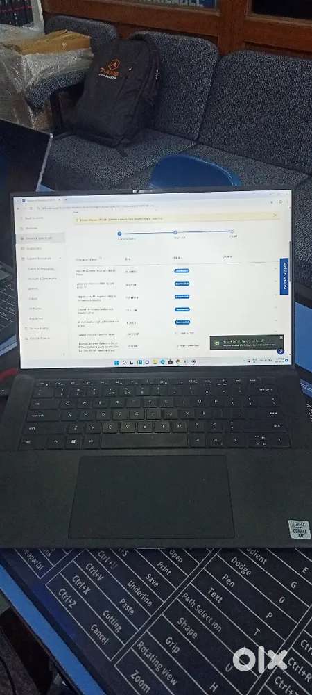 Dell Precision 5550 core i7-10th Gen mobile workstation with 4Gb Graph