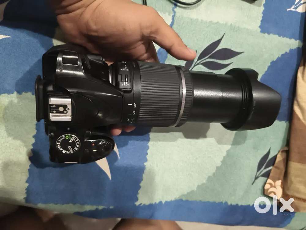 Nikon d3400 with 55by250 lens tamron excellent condition