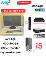 2GB Graphics  Desktop Laptop Computer Full Set Sales & Service Done  S