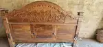 Teak Wood Cot with Duroflex matress is for sale @ Samalkot