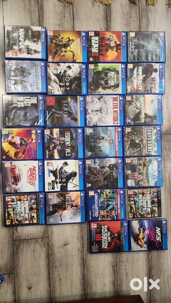 Sell 2 or more ps4 games choose from the list all in mint condition.