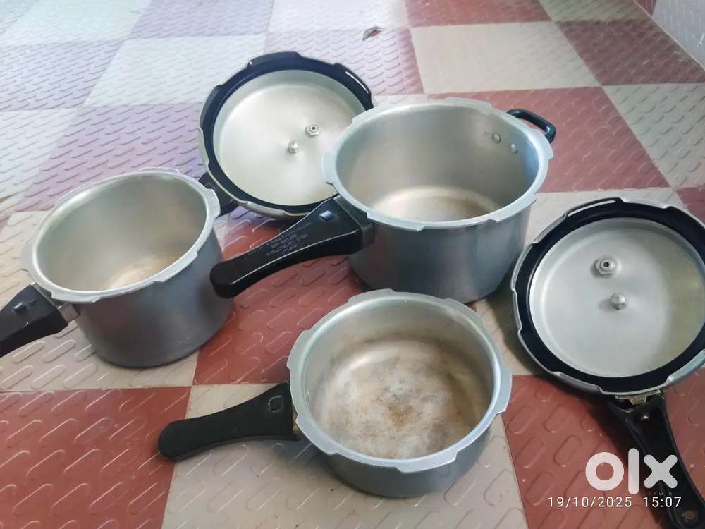 Pressure cooker and Kadai