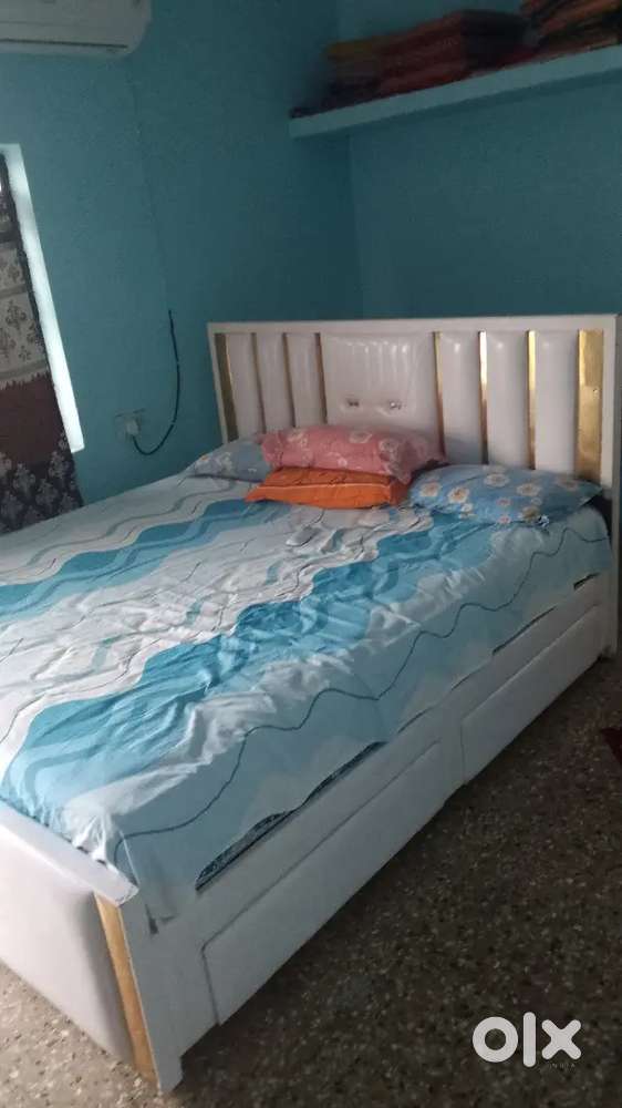 6/6-1/2 Cot with 10 inches height peps spring mattress
