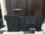 Yamaha 5.1 home theatre music system speaker AV receiver amplifier AVR