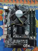 Zebronics G31 Motherboard with intel Duel Core desktop CPU