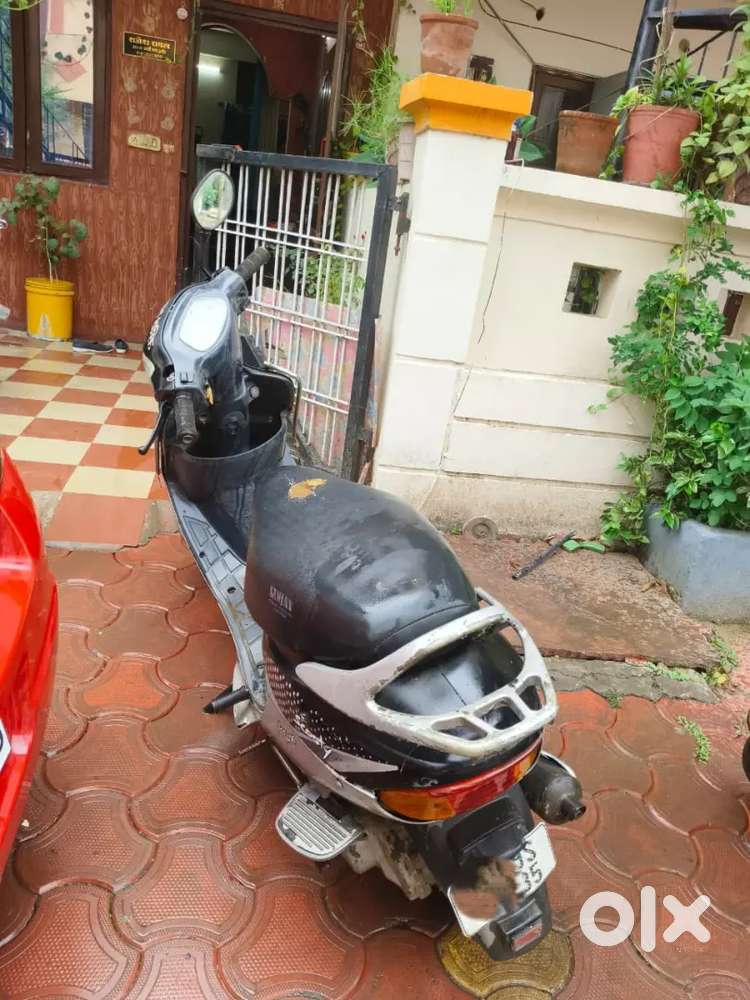 Scooty pep running condition