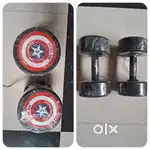 Captain America dumbbells 10kg