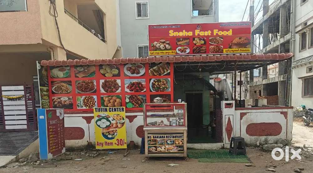 Restaurant equipments and shed