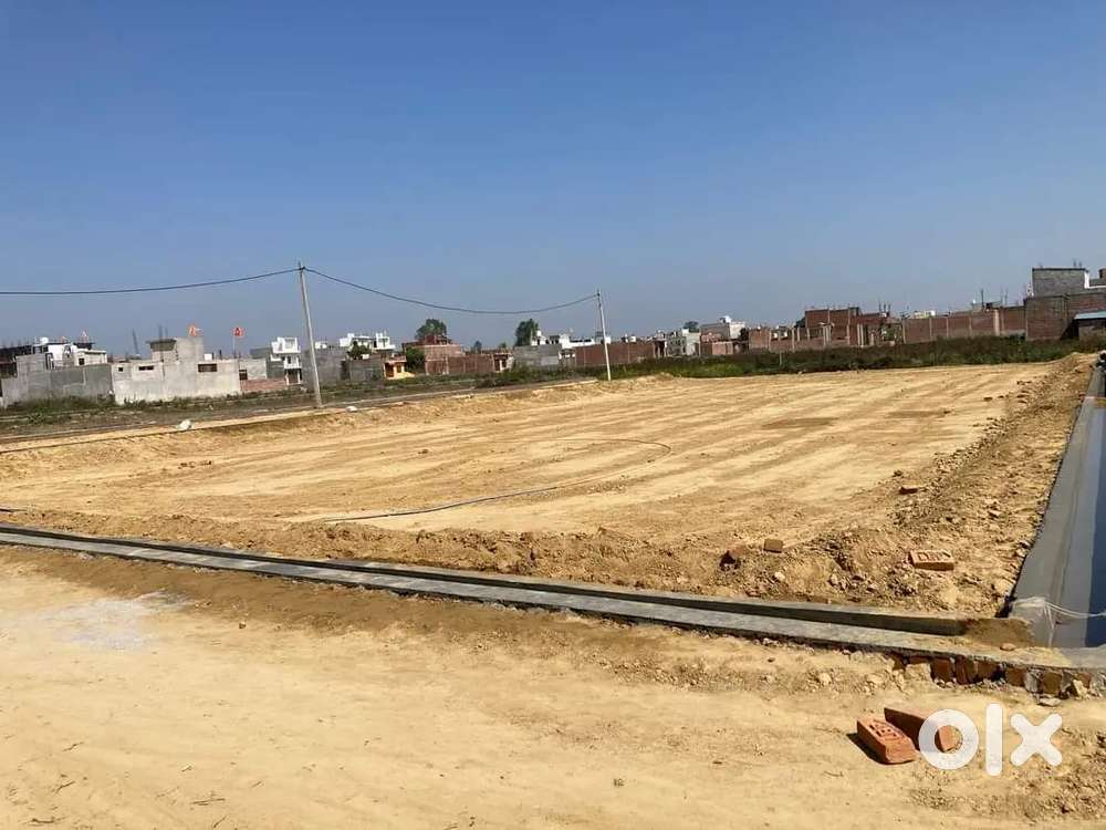 लखनऊ मे लुलु मॉल के नजदीक सुंदर प्लॉट बैंक लोन व LDA NOC उपलब्ध प्लॉट