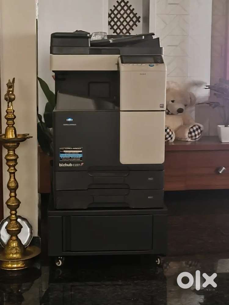 Konica Minolta Bizzhub C227 Printer and Xerox Machine