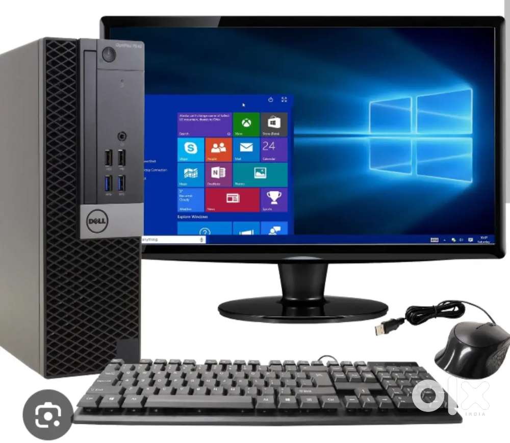 Computer desktop full complete