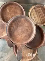 Wooden pizza plates , cafe serving plate