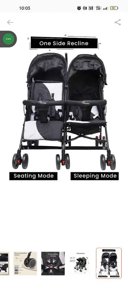 R for rabbit twins troller FirstCry anad bazar