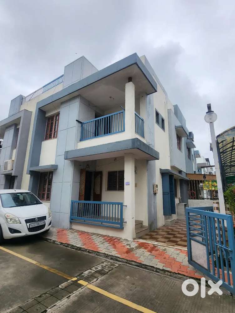 3 bhk duplex Bungalow prime society vastral