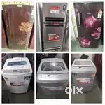 Single door fridge and washing machine ##5 year warranty ##free shipp.