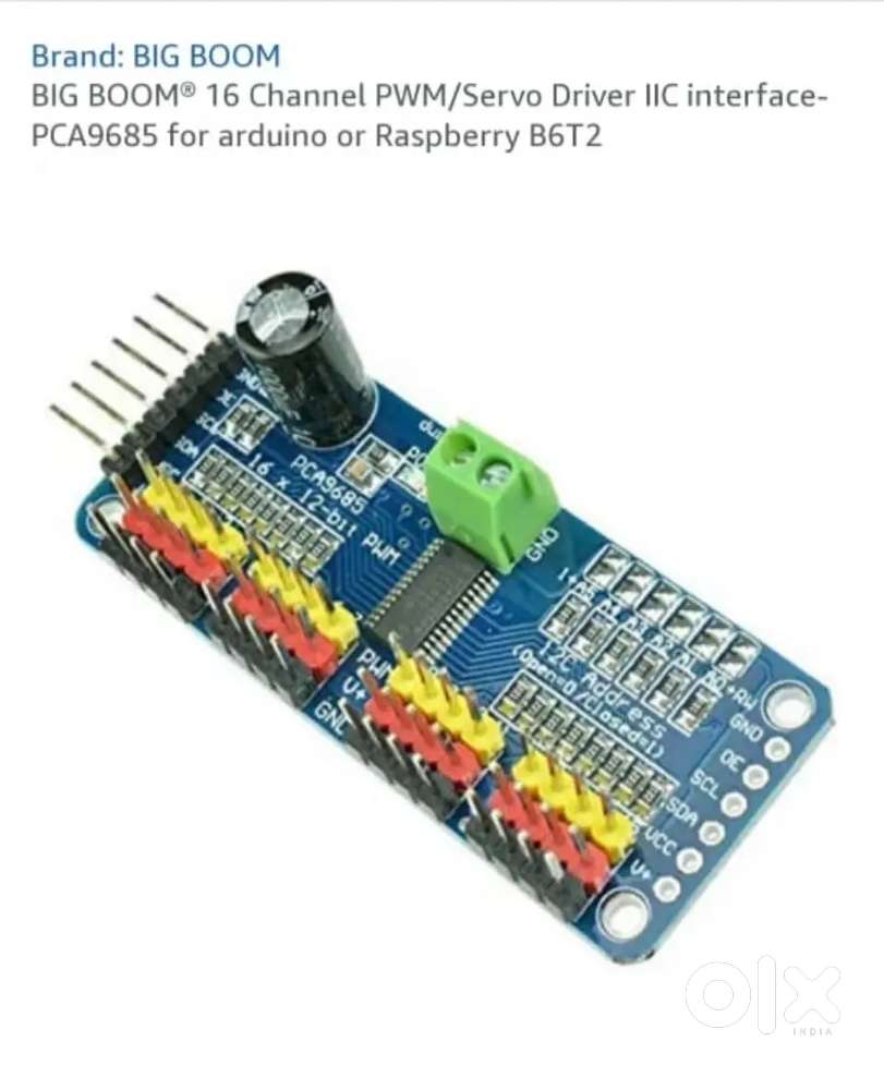 BIG BOOM 16 CHANNEL PWM SERVO DRIVER  IIC INTERFACE PCA9685