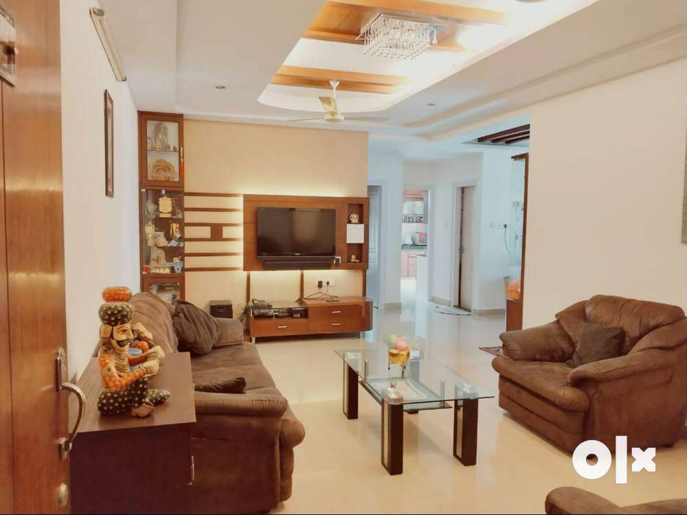 It is a fully furnished apartment in a peaceful location.