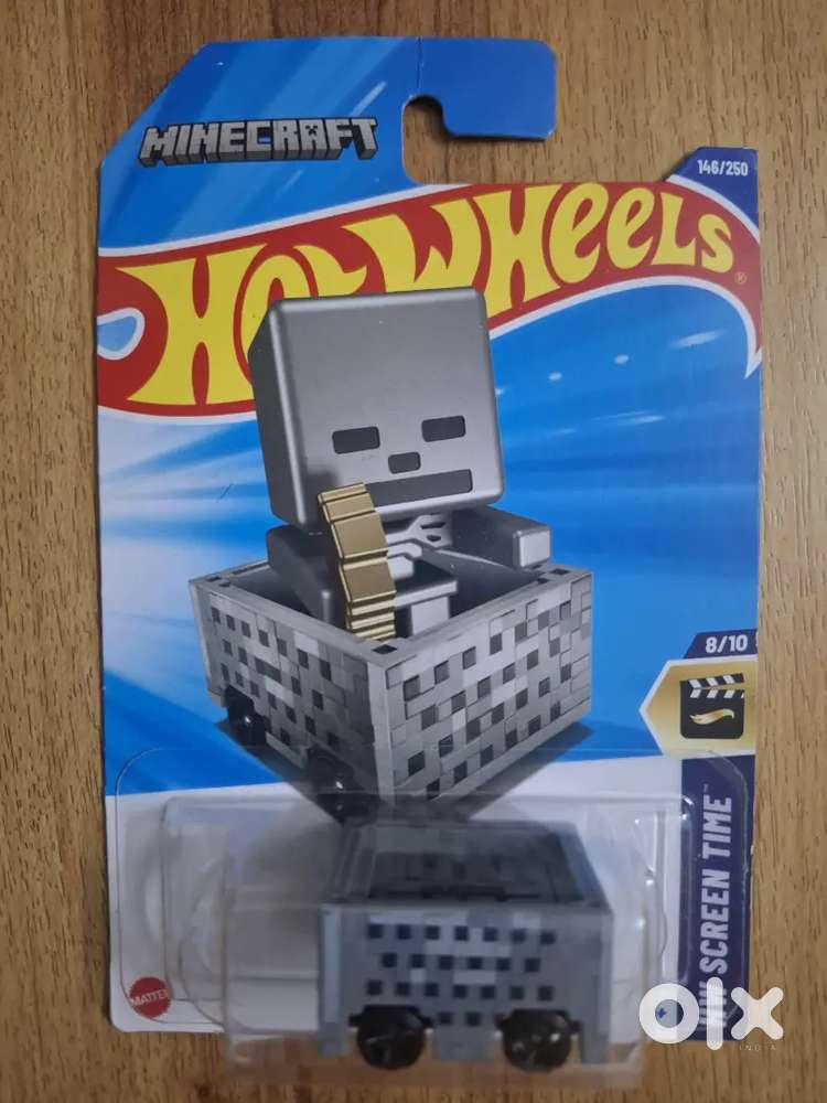 HW SCREEN TIME 146/250 Minecart 8/10 mattel