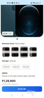 iPhone 12pro max
