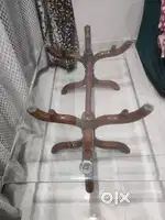 Center table with glass counter top