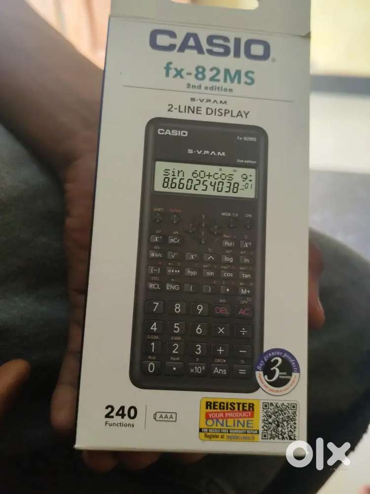 Calculator casio fx 82 ms